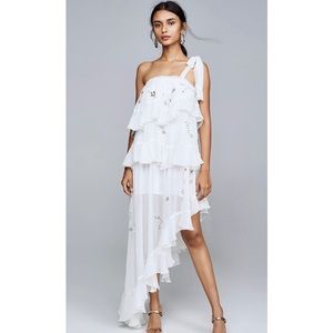 Rococo Sand One Shoulder Dress